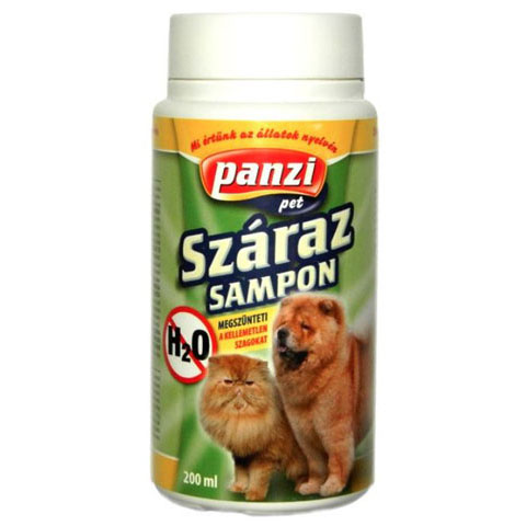Panzi Száraz Sampon (Kutya, Macska) 200ml